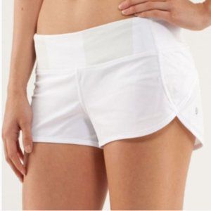LULULEMON RUN SPEED SHORT SIZE 4